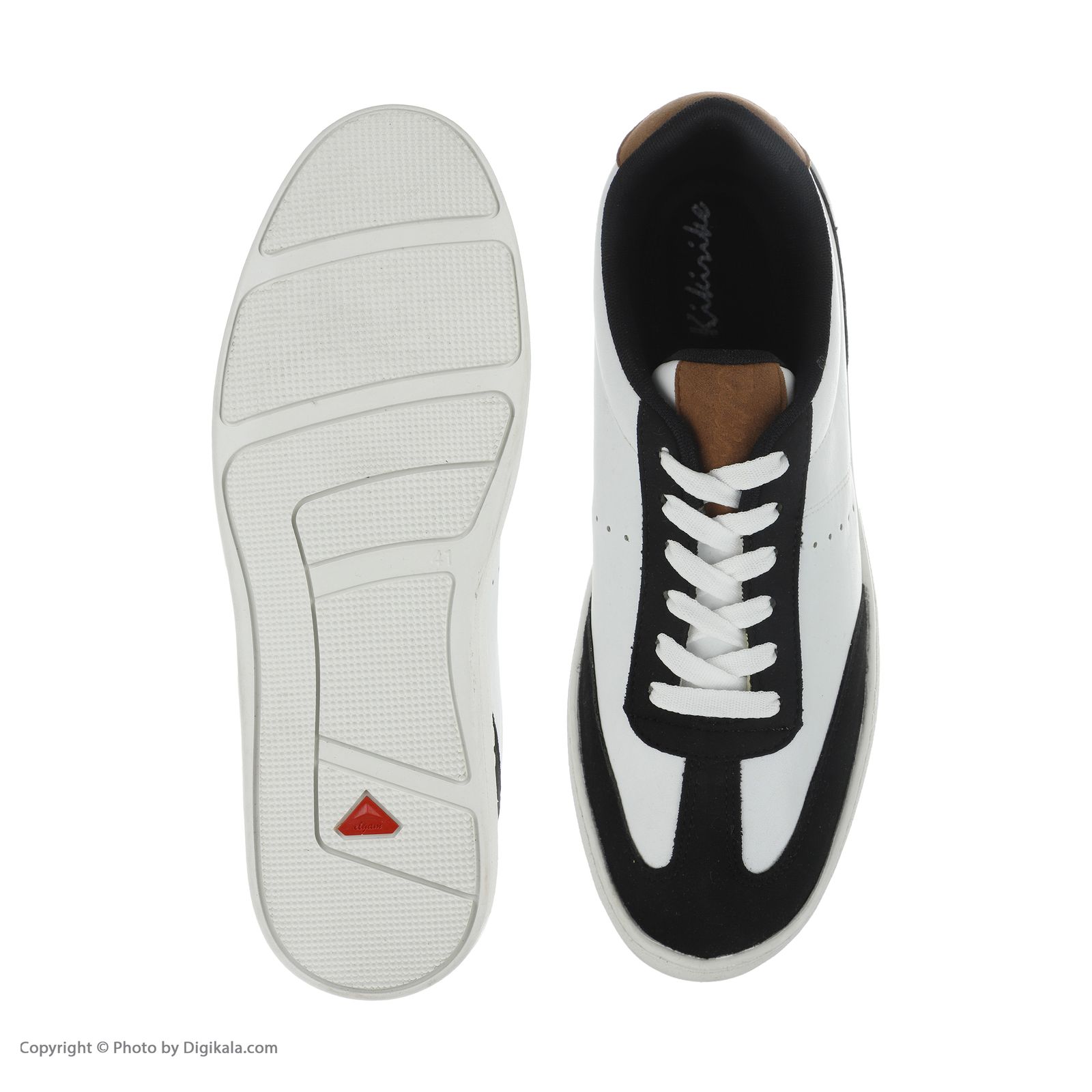 کفش روزمره مردانه کیکی رایکی مدل MBB09424 BLACK-WHITE -  - 5