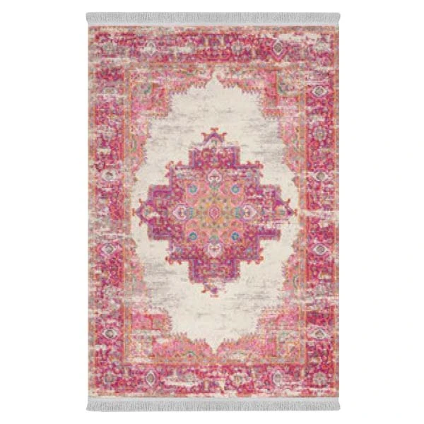 فرش پارچه‌ای دفه مدل فرشینه طرح مدرن  کد 8164