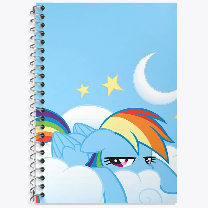 دفتر نت موسیقی 50 برگ خندالو طرح رینبو دش پونی کد N3278