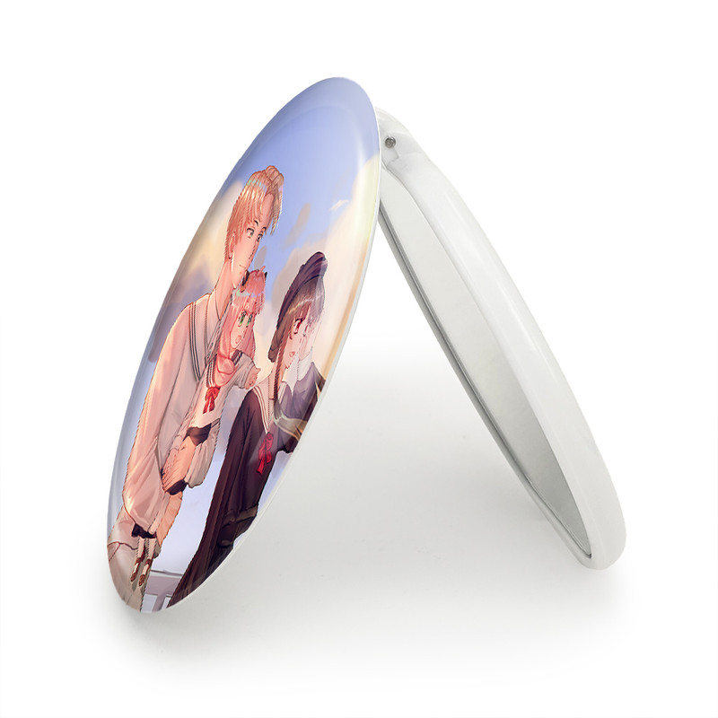 آینه جیبی خندالو طرح خانواده فورجر انیمه اسپای ایکس فمیلی مدل تاشو کد 15562