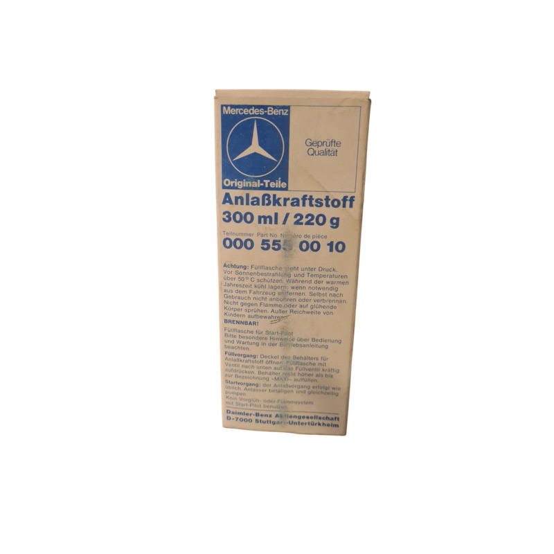 اسپری اتر استارت مرسدس بنز مدل starting fluid-5550010 حجم 300 میلی لیتر