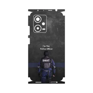 MAHOOT Police Officer-FullSkin Cover Sticker for Xiaomi Redmi Note 12 Pro Plus
