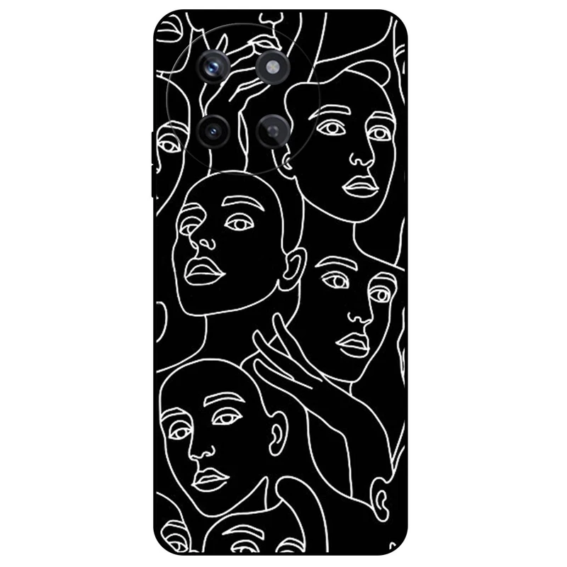 کاور مگافون طرح دخترانه مدل 7762 مناسب برای گوشی موبایل ریلمی 11 4G     