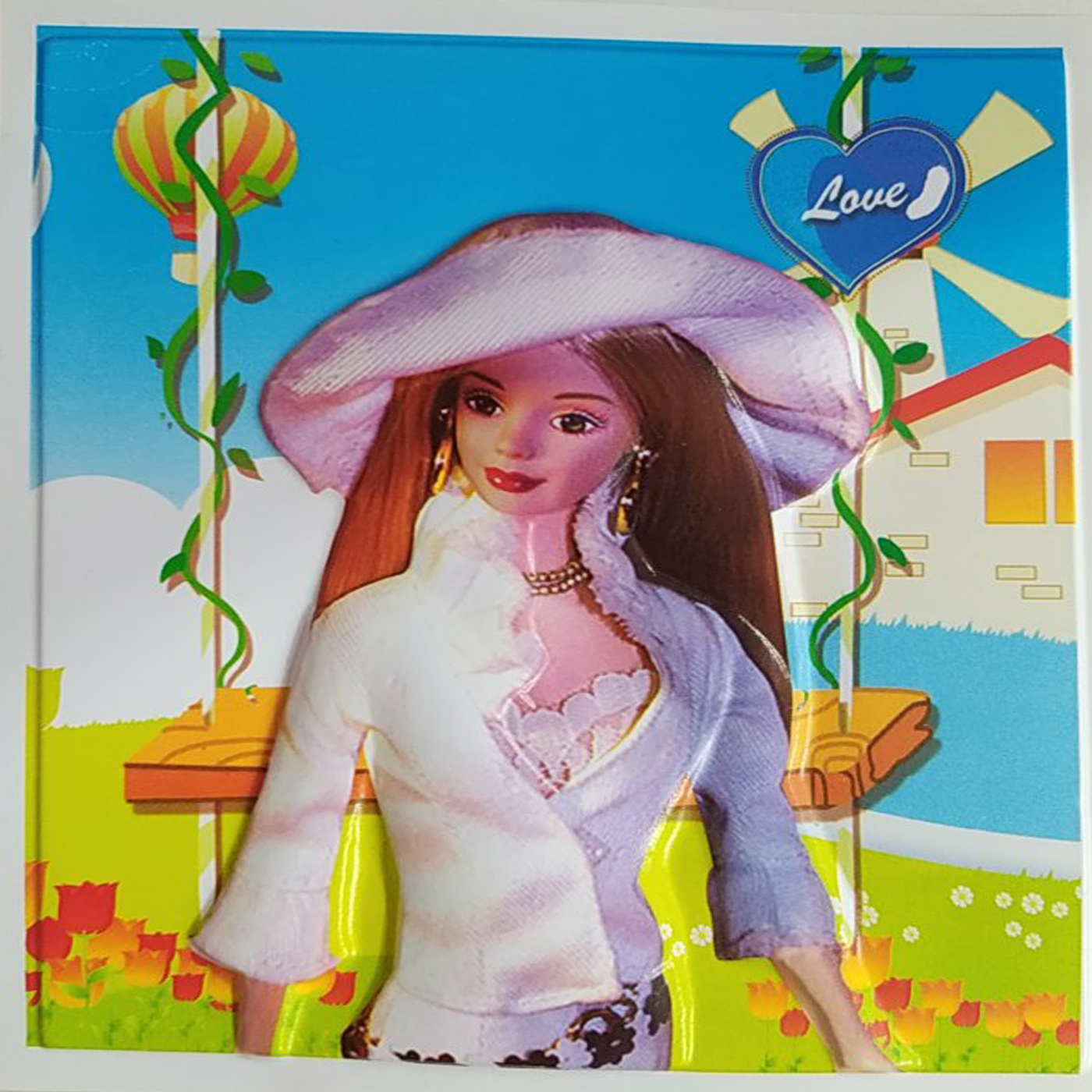 تابلو کودک و نوزاد مدل باربی