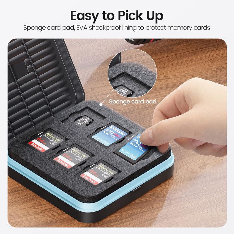 کیف محافظ کارت حافظه و سیم کارت اوریکو مدل ‎PSCD-3