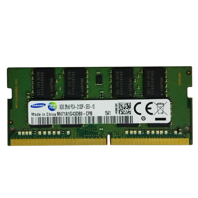 رم لپ تاپ DDR4 تک کاناله 2133 مگاهرتز CL11 سامسونگ مدل M471A1G43DB0 ظرفیت 8 گیگابایت