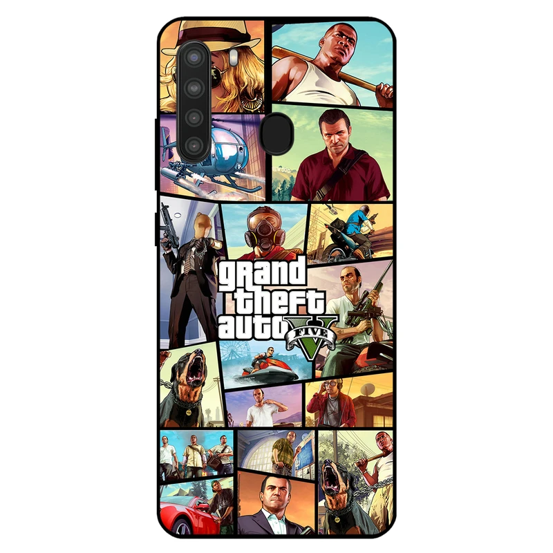 کاور مگافون کد 8240 مناسب برای گوشی موبایل سامسونگ Galaxy A21