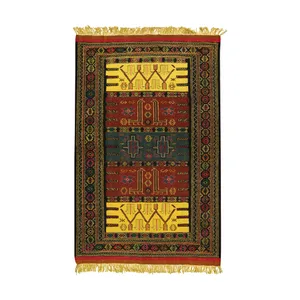 گلیم دستباف دو متری  مدل کرمانج طلاشور