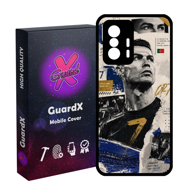 کاور گارد ایکس طرح CR7 مدل 11096 مناسب برای گوشی موبایل شیائومی 11T Pro / 11T