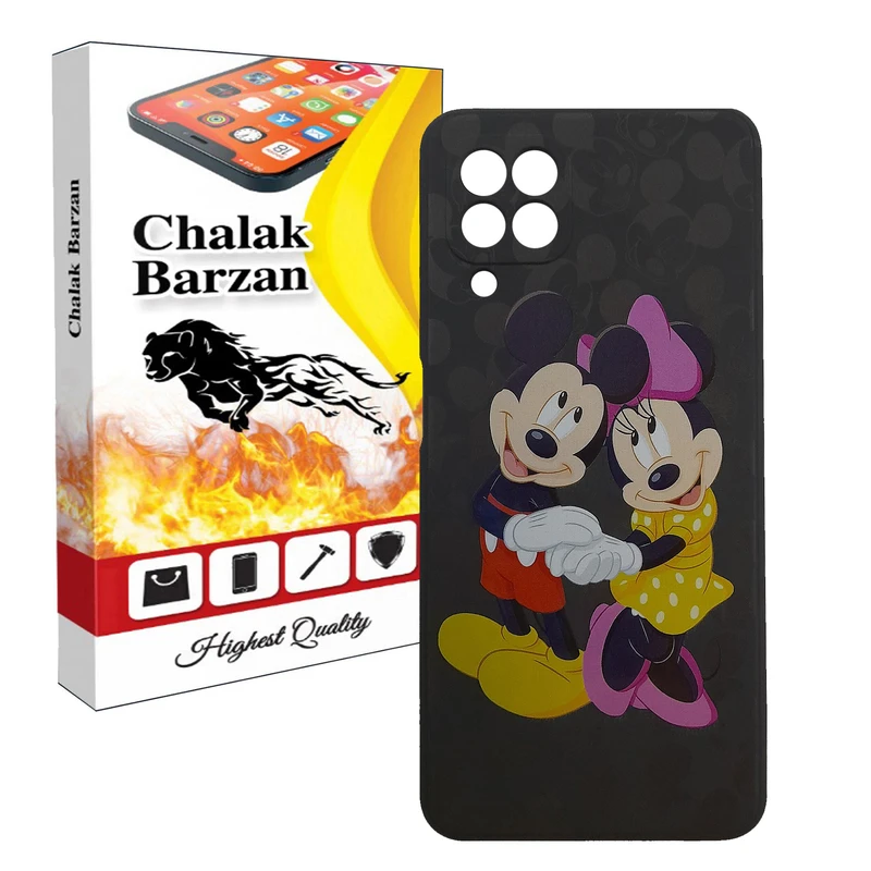 کاور چالاک برزن طرح مینی موس مدل MSAD-01 مناسب برای گوشی موبایل سامسونگ Galaxy A22 4G / M22 4G / M32 4G