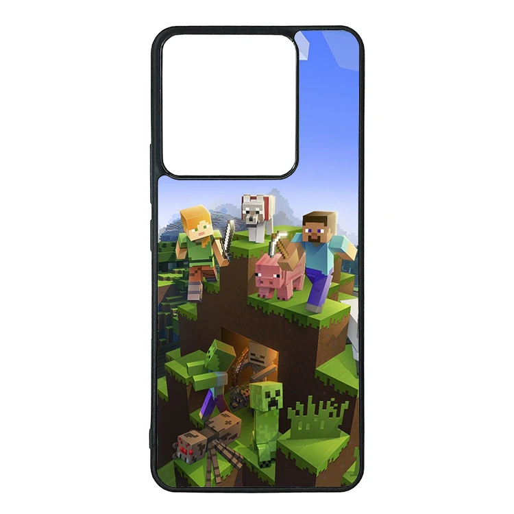 کاور قاب گارد هوم طرح ماینکرفت مناسب برای گوشی موبایل شیائومی poco x6 5g