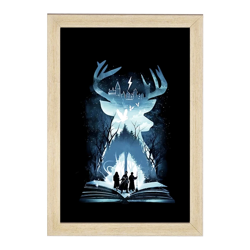 تابلو خندالو مدل هری پاتر (Harry Potter) کد F4448