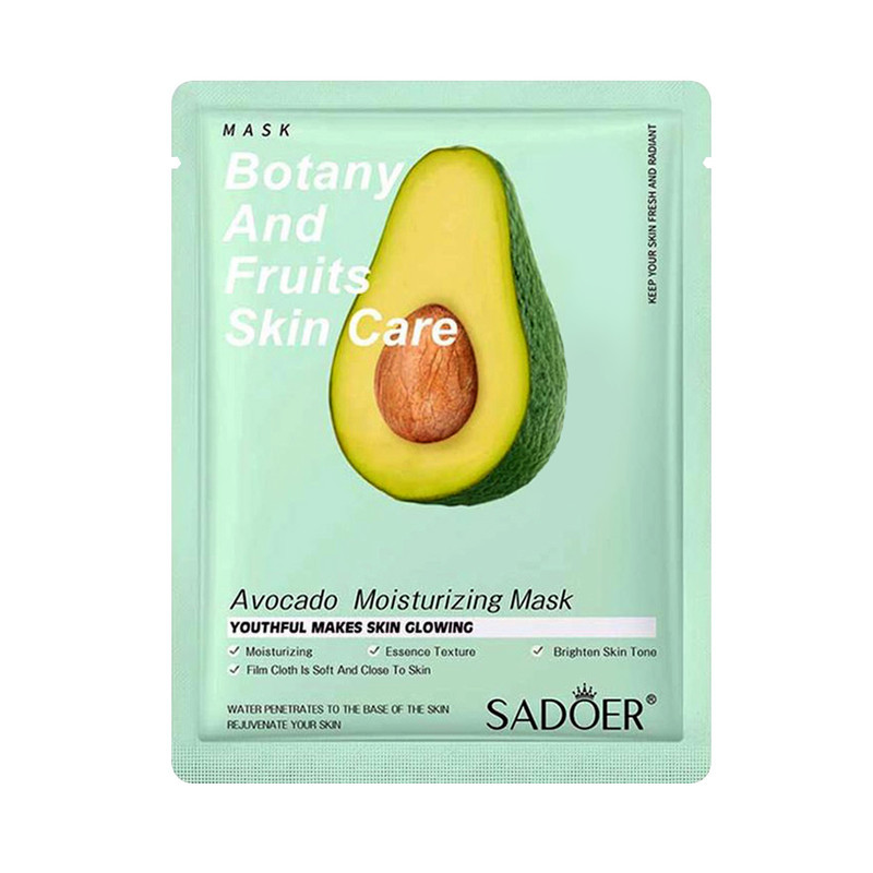 ماسک صورت سادور مدل آبرسان وزن 25 گرم مجموعه 4 عددی