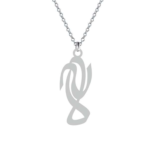 گردنبند نقره زنانه کرابو مدل لاله Kn1-656