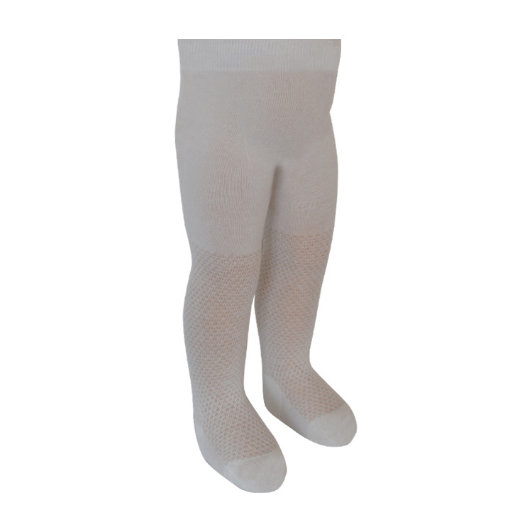 جوراب شلواری نوزادی کاتامینا مدل K30066 رنگ کرم نباتی