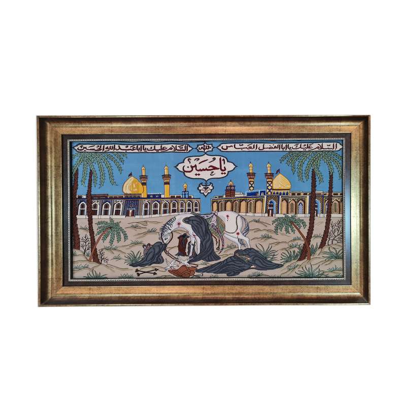 تابلو فرش دستبافت کد 100