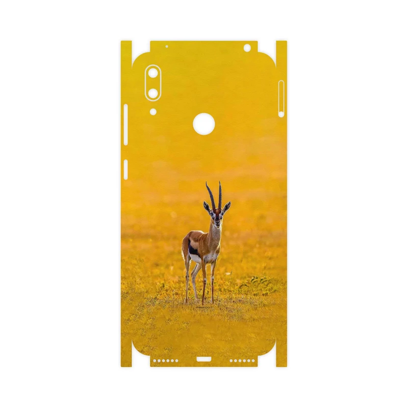 برچسب پوششی ماهوت مدل Gazelle-FullSkin مناسب برای گوشی موبایل هوآوی Y7 Prime 2019