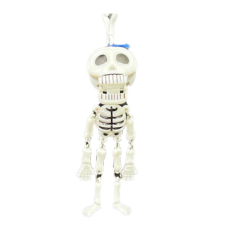 آویز تزیینی خودو طرح اسکلت فک متحرک مدل Marsh eskelet01