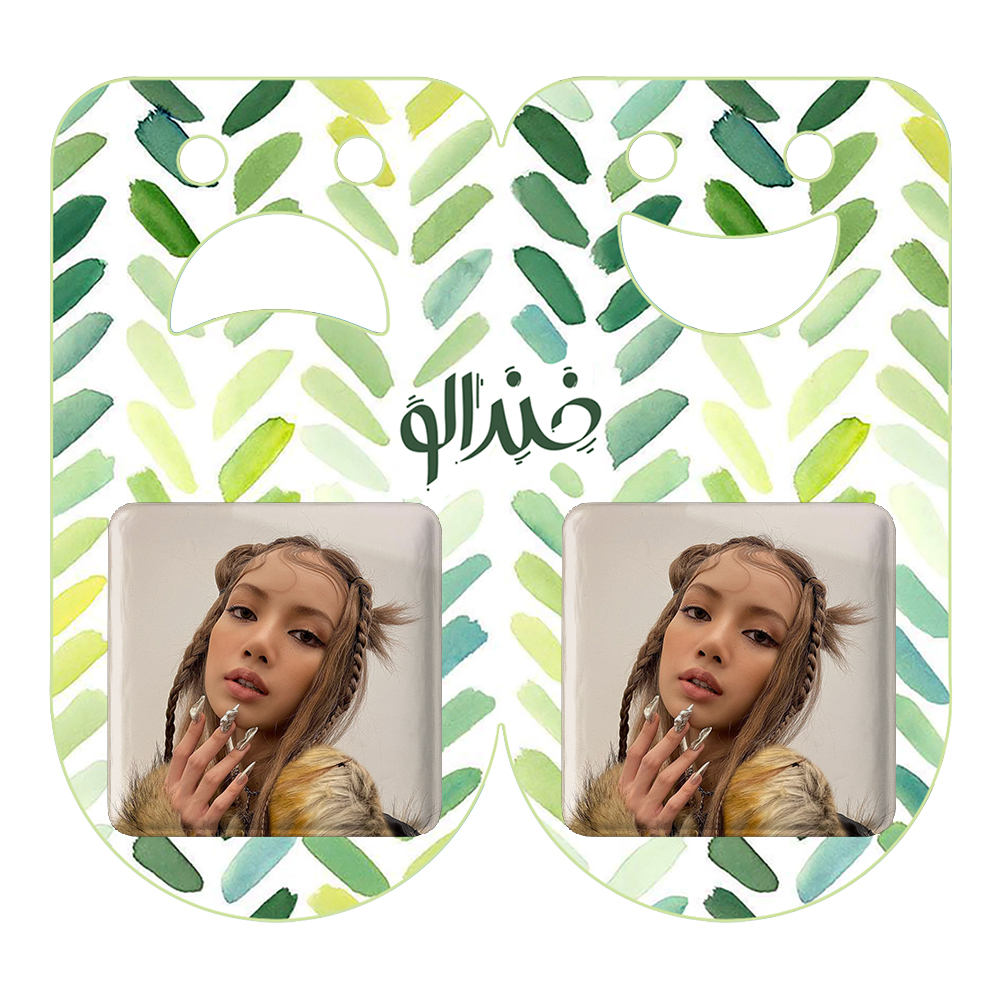 پیکسل خندالو مدل لیسا بلک پینک کد 14282 به همراه مگنت