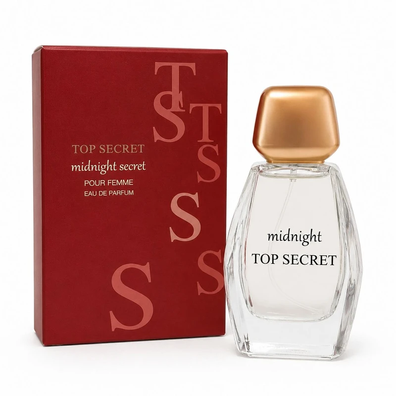 ادوپرفیوم زنانه تاپ سکرت مدل Midnight Secret با رایحه شیرین و میوه ای حجم 100 میلی‌لیتر