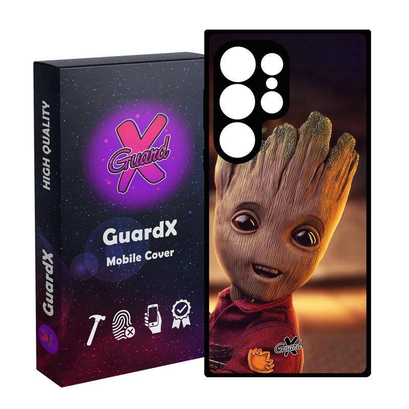 کاور گارد ایکس طرح Groot مدل 10479 مناسب برای گوشی موبایل سامسونگ Galaxy S25 Ultra