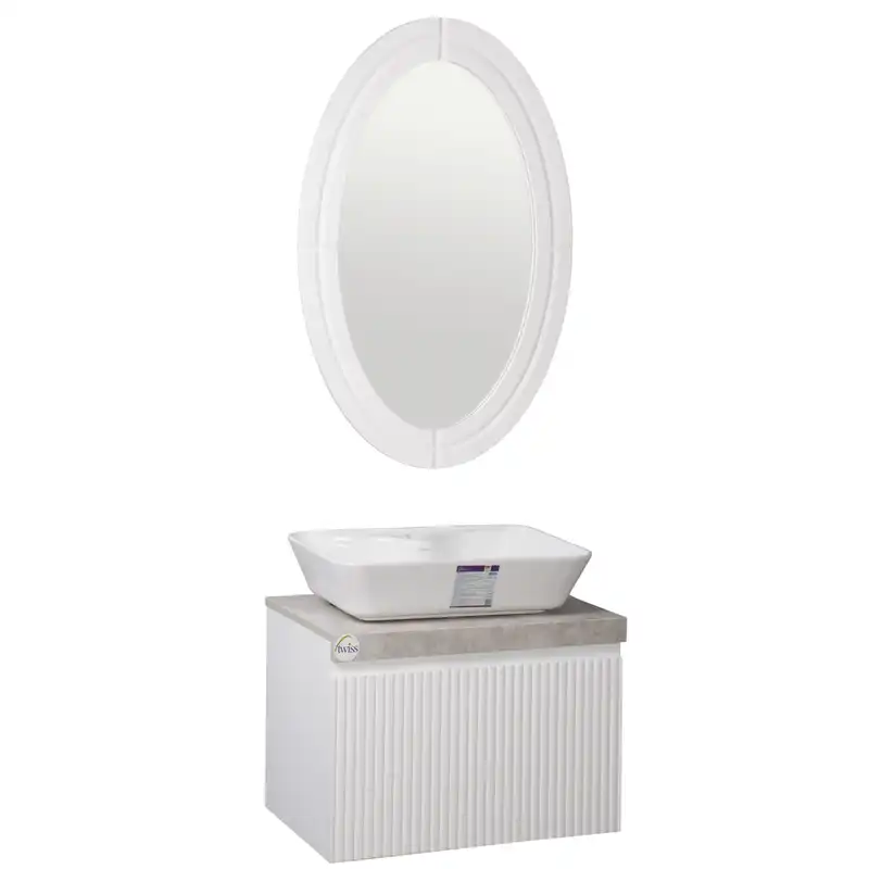 ست کابینت و روشویی توییس مدل tws 1032- 1 به همراه آینه