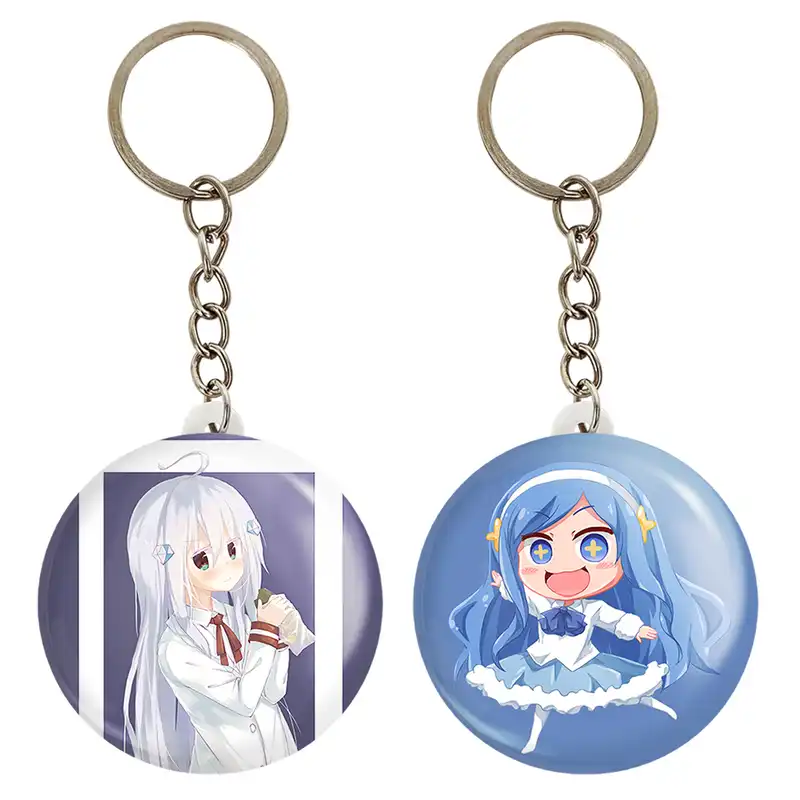 جاکلیدی خندالو مدل هیکاری انیمه اوماروچان کد 1850118505 مجموعه 2 عددی