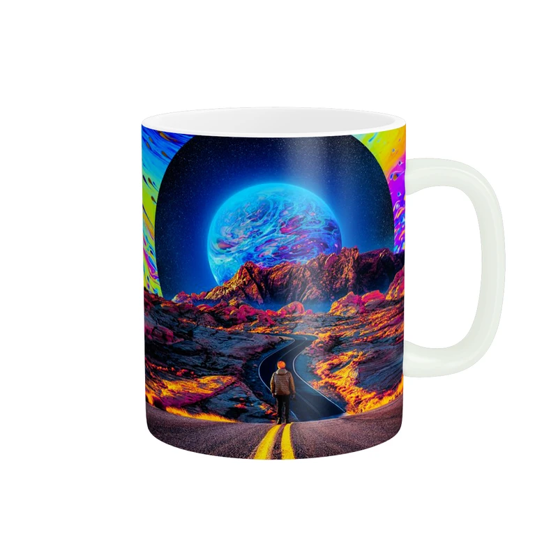 ماگ پاد آفرین طرح فانتزی کد 1594