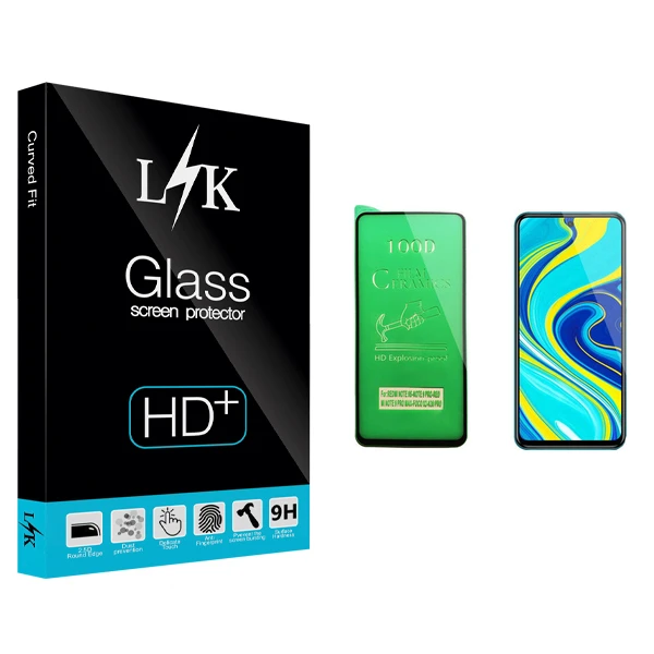 محافظ صفحه نمایش سرامیکی ال کی مدل +HD مناسب برای گوشی موبایل شیائومی Redmi Note 9s