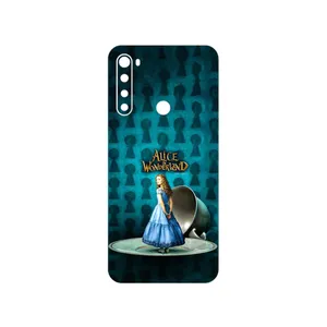 MAHOOT Alice in Wonderland Cover Sticker for Xiaomi Redmi Note 8