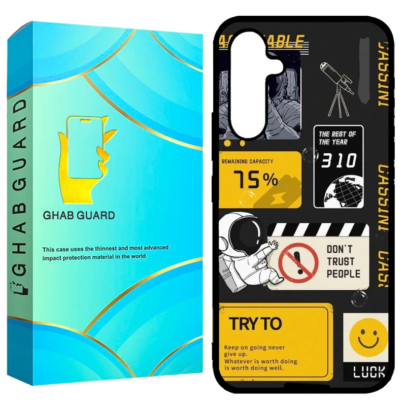 کاور قاب گارد طرح فضانورد مدل GCHPA54 مناسب برای گوشی موبایل سامسونگ Galaxy A54 5G