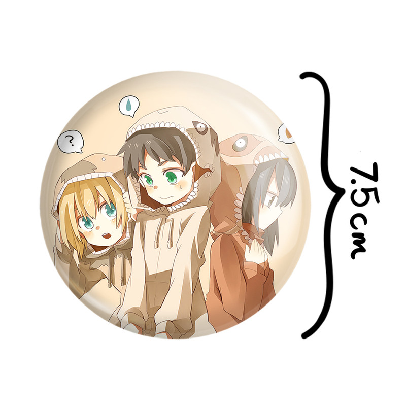 آینه جیبی خندالو طرح میکاسا و ارن و ارمین انیمه اتک آن تایتان Attack on Titan مدل تاشو کد 18565 آینه جیبی خندالو طرح میکاسا و ارن و ارمین انیمه اتک آن تایتان Attack on Titan مدل تاشو کد 18565