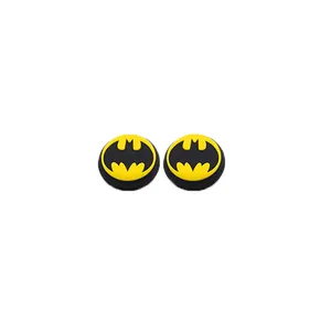 روکش آنالوگ دسته پلی استیشن مدل Batman-Yellow001 بسته دو عددی