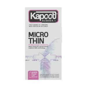 نقد و بررسی کاندوم کاپوت مدل Micro Thin بسته 12 عددی توسط خریداران