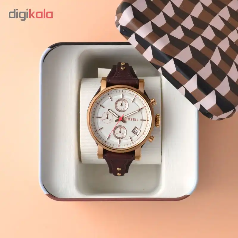 ساعت مچی عقربه ای زنانه فسیل مدل ES3616