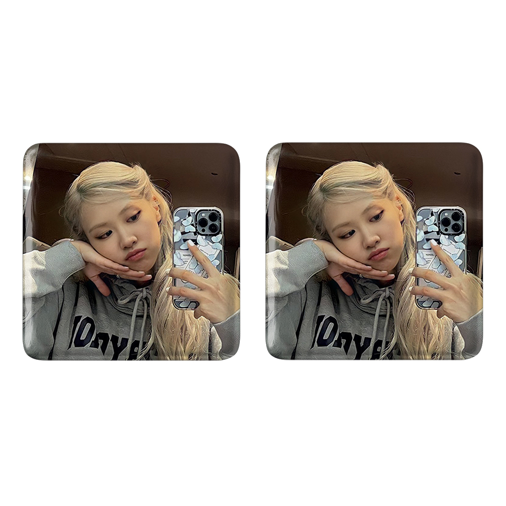 پیکسل خندالو مدل رزی بلک پینک کد 14392 به همراه مگنت