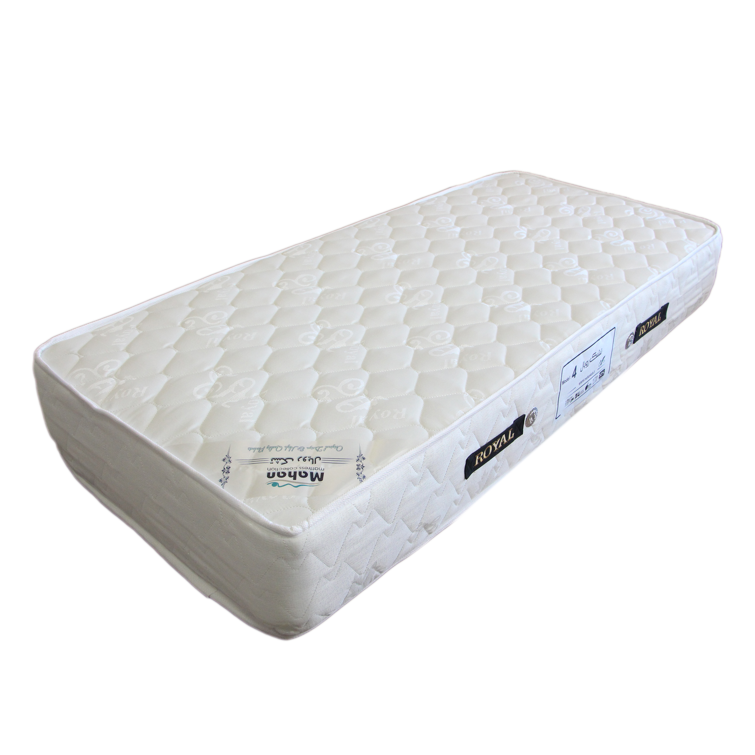 تشک رویال مدل2576 یک نفره سایز 120x200 سانتی متر
