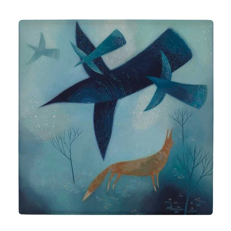  زیر لیوانی طرح روباه و کلاغ ها کد    3615943_1530