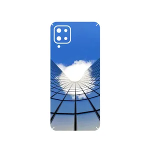 MAHOOT Glass skyscraper Cover Sticker for Samsung Galaxy A12 Nacho