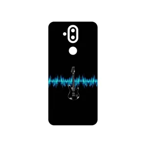 MAHOOT Electric Guitar Cover Sticker for Nokia 8.1