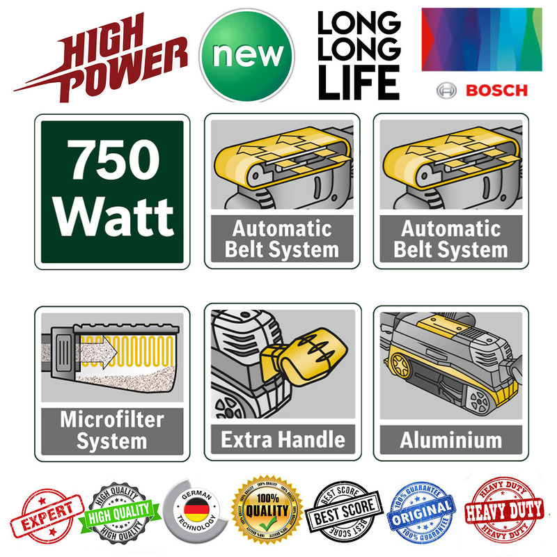 دستگاه سنباده زن بوش مدل تسمه ای  PBS 75 AE
