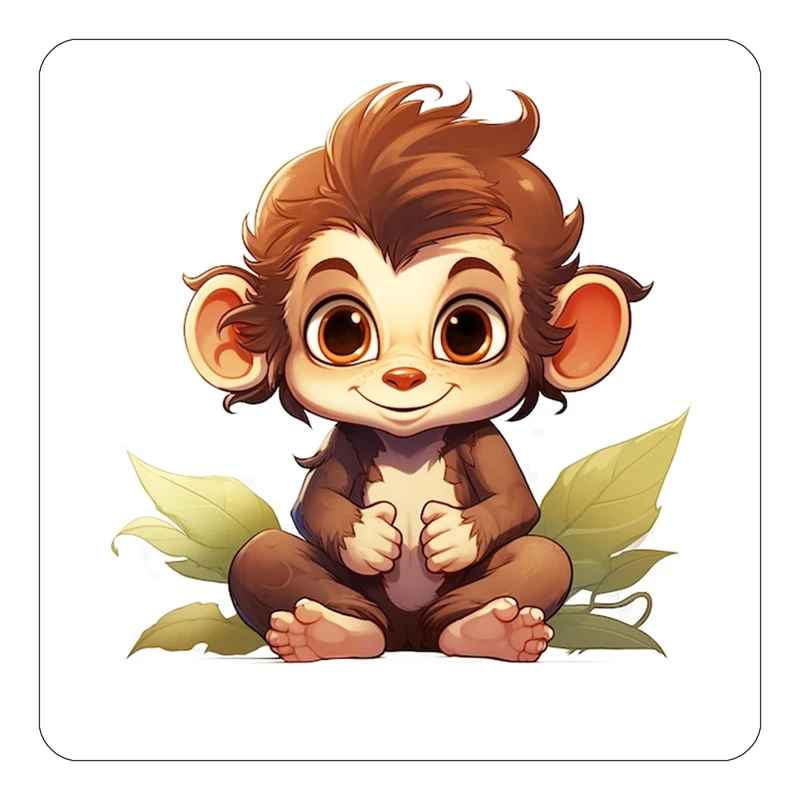 مگنت کاکتی طرح حیوانات کارتونی مدل mp28312