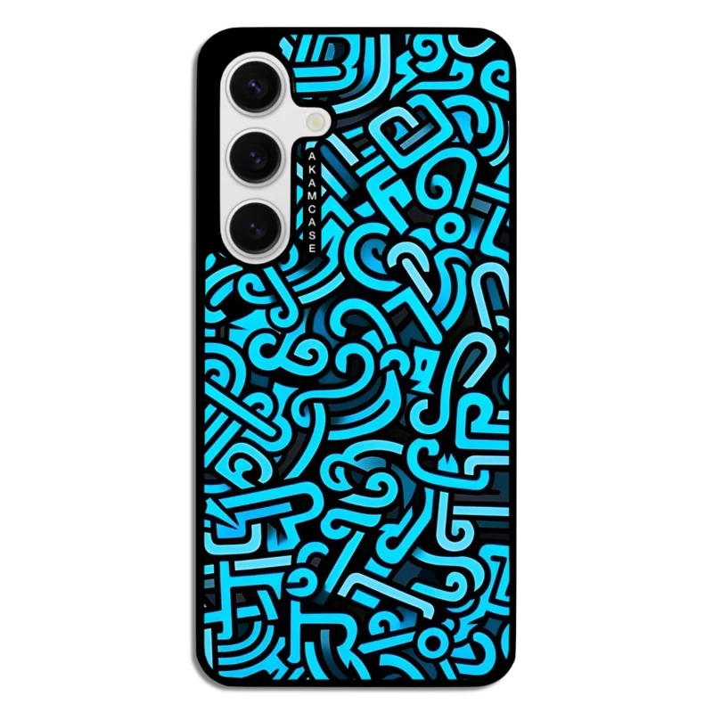 کاور آکام مدل AMC-WSGS24-DOODLE9 مناسب برای گوشی موبایل سامسونگ Galaxy S24