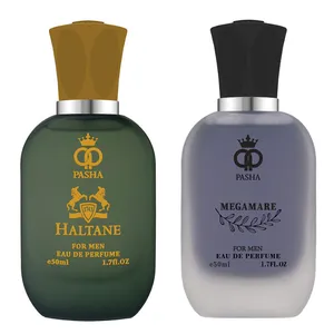 ادوپرفیوم پاشا مدل هالتان و مگاماره با رایحه معتدل حجم 50 میلی‌لیتر بسته 2 عددی