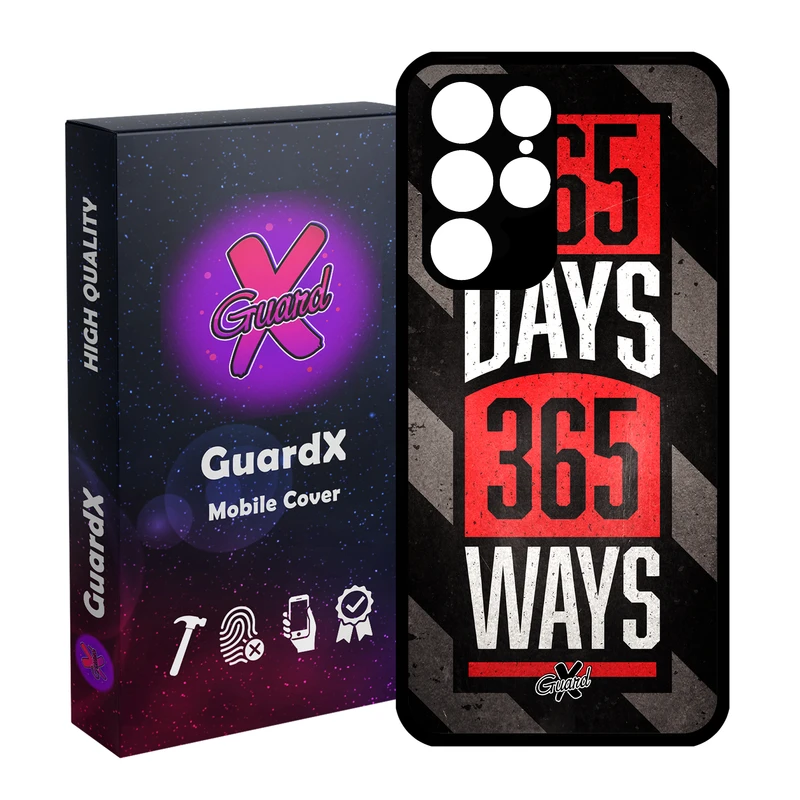 کاور گارد ایکس طرح Text مدل Glass10156 مناسب برای گوشی موبایل سامسونگ Galaxy S22 Ultra