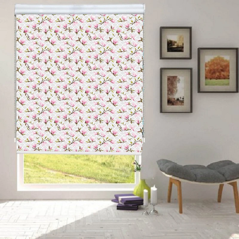 پرده زبرا شب و روز زیو کد 736 سایز 200×145 سانتی متر