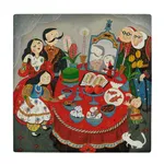 کاشی طرح عید نوروز کد wk867