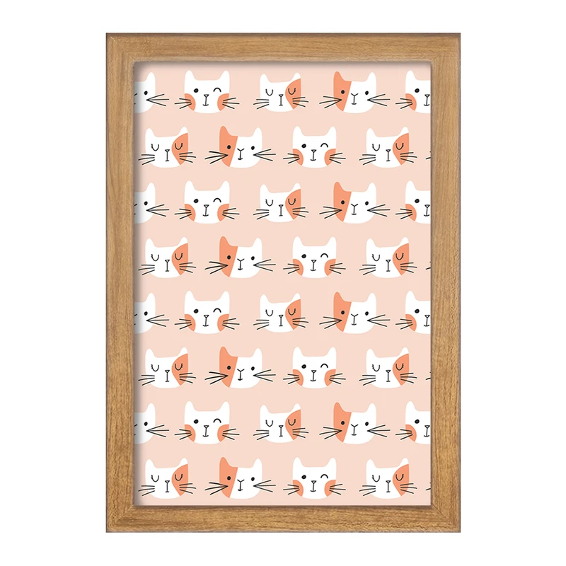 تابلو خندالو مدل گربه Cat  کد 23312