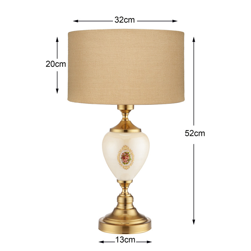 آباژور رومیزی زیمادور مدل آلیسا کد ZD-CY