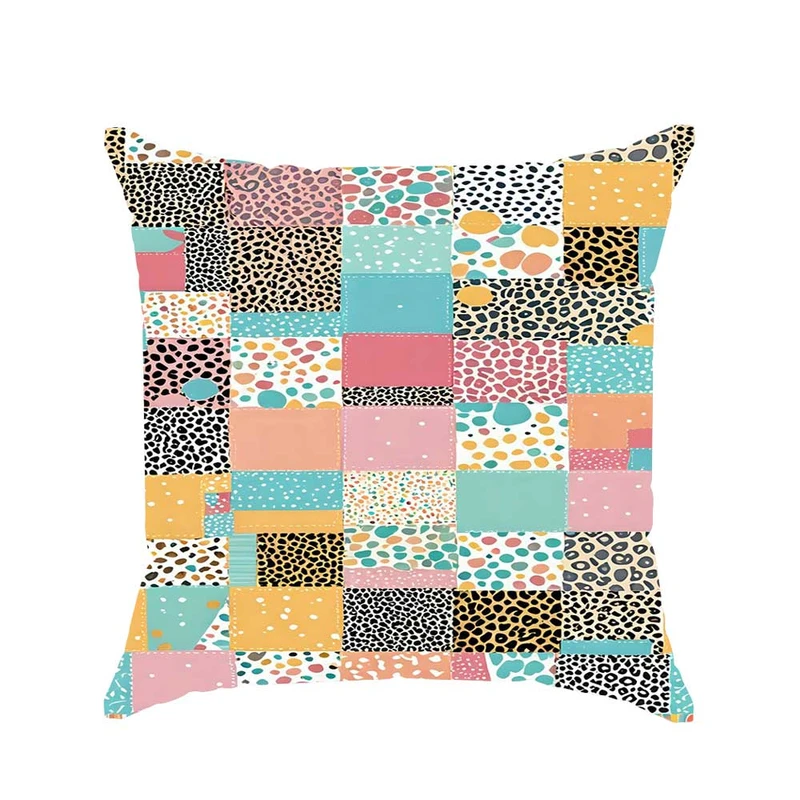 کوسن پاد آفرین مدل فانتزی رنگی مدرن کد P2989 سایز 30*30 سانتی متر 